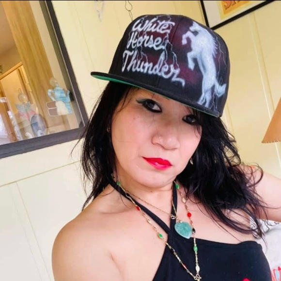 (0339) WHT Horse Art & Elegant Black Sleeveless Dress. 2026 Fire Horse Year. - Picture 7 of 8